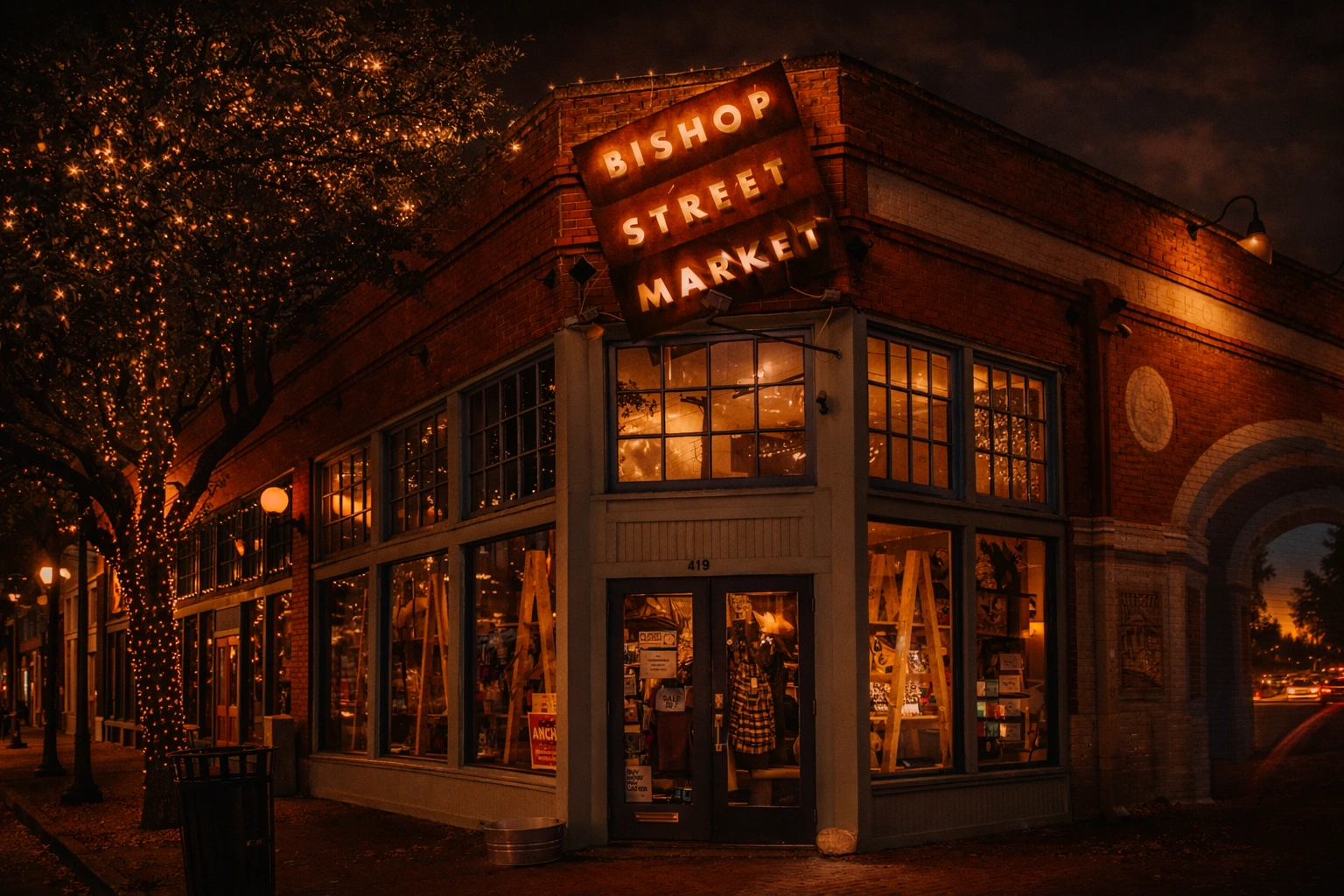 Bishop Arts District shops and restaurants in Dallas Texas