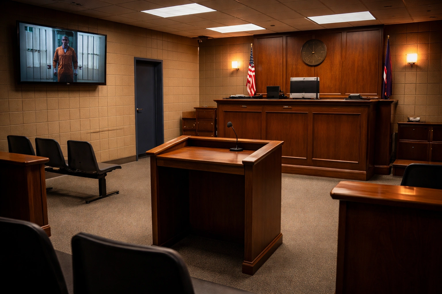 Magistration process at Dallas County courthouse