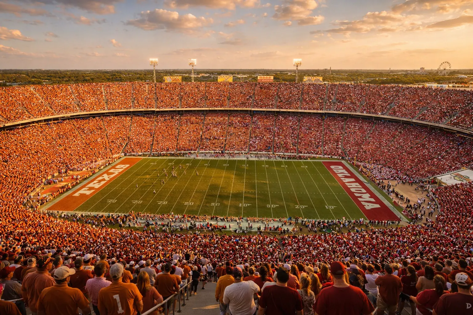 Red River Rivalry weekend bail bonds Cotton Bowl Dallas